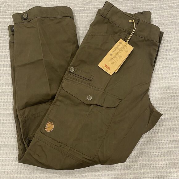 Fjallraven Men's Vidda Pro Ventilated Trousers Dark Olive 31" - Picture 6 of 9